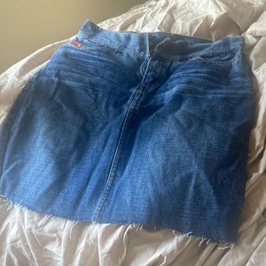 Guess jean skirt